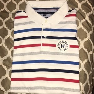 Tommy Hilfiger classic fit striped men’s polo